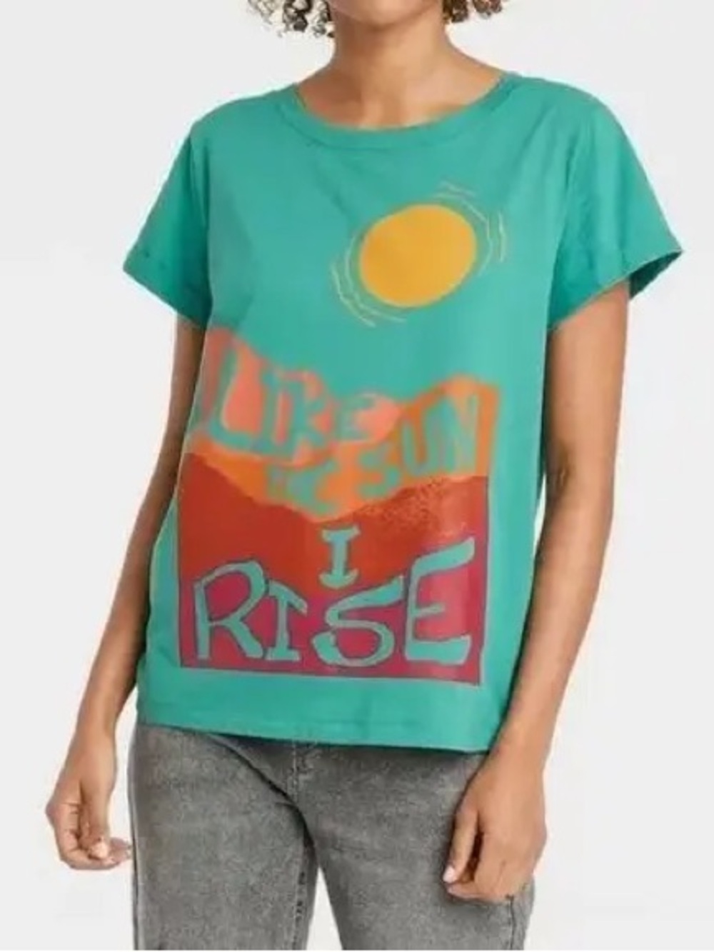 Target Juneeteenth "Like the Sun I Rise"  T-shirt Medium
